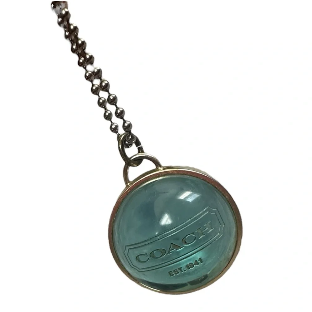 RARE Coach Y2K Orb Charm + Hang Tag
